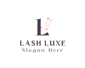 Floral Elegant Beauty logo design