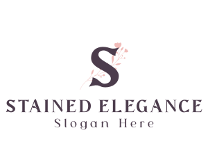 Floral Elegant Beauty logo design