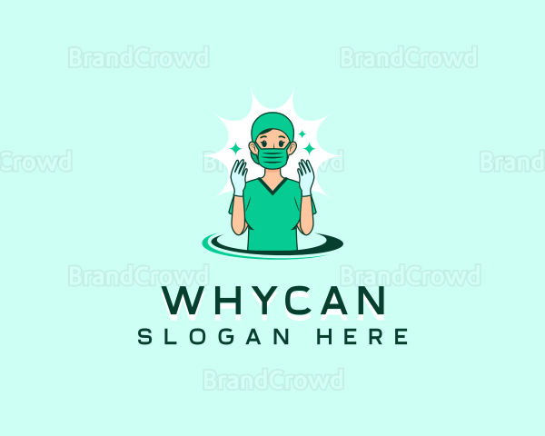 Medical Doctor Nurse Logo