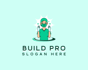 Surgeon - Medical Doctor Nurse logo design