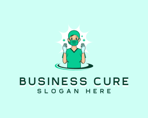 Medical Doctor Nurse logo design