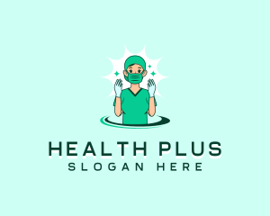 Medical Doctor Nurse logo design