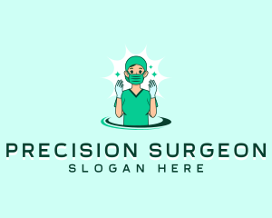 Surgeon - Medical Doctor Nurse logo design
