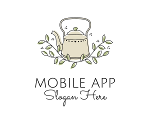 Breakfast - Leaf Branch Kettle Teahouse logo design