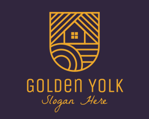 Gold Home Realty logo design