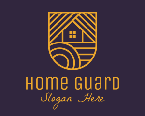 Gold Home Realty logo design