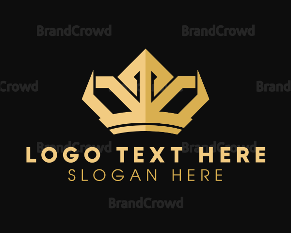 yellow crown logo brand