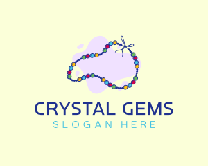 Bracelet Beads Accessory logo design