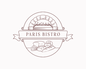 Bread Brick Oven Bakeshop logo design