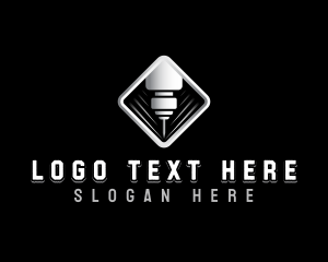 Industrial - Laser Engraving Machine logo design