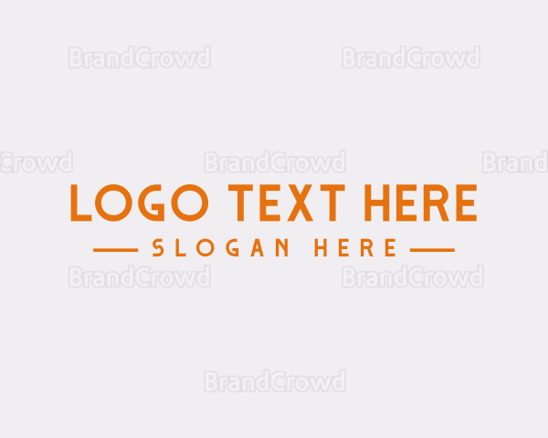 Modern Minimalist Brand Logo