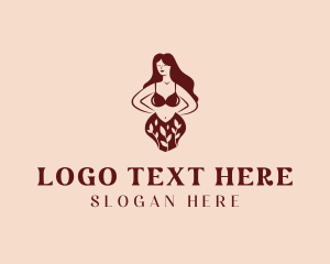 Bra - Sexy Fashion Lingerie logo design