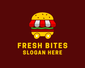Sandwich - Burger Sandwich Food Stall logo design
