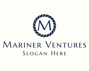 Mariner - Rope Navy Cruise logo design