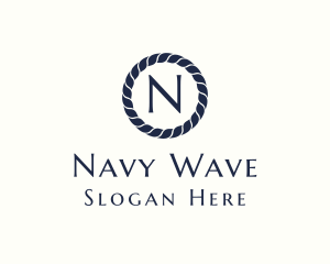 Navy - Rope Navy Cruise logo design