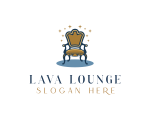 Chair Furniture Seat logo design