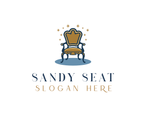 Chair Furniture Seat logo design