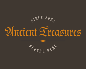 Gothic Medieval Business logo design