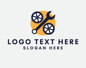 Panel Beater - Mechanic Wheel Wrench logo design