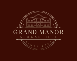 Mansion - Mansion House Realty logo design