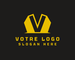 Industrial Construction Builder logo design