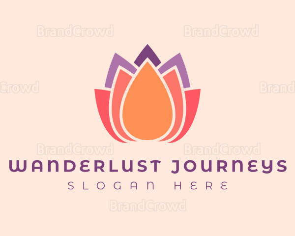 Yoga Lotus Studio Logo