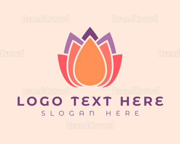 Yoga Lotus Studio Logo