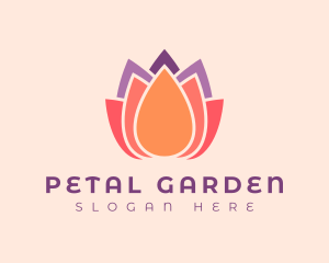 Petal - Yoga Lotus Studio logo design