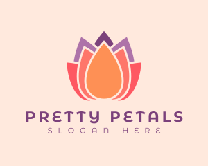 Yoga Lotus Studio logo design