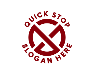 Stop - Generic Masculine Letter X logo design