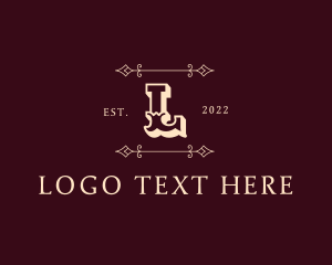 Texas State - Wrought Iron Western Ranch logo design