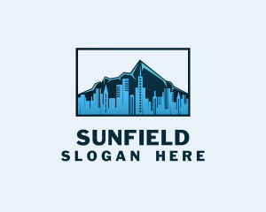 Building - Urban City Mountain logo design