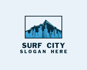 Urban City Mountain logo design