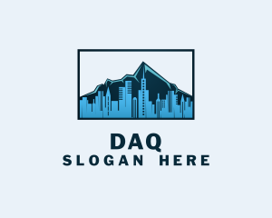 Environment - Urban City Mountain logo design