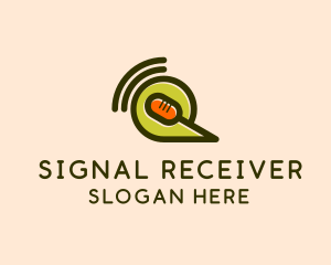 Microphone Signal Podcast logo design