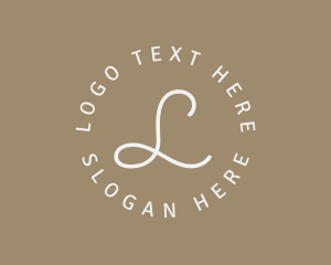Typography - Elegant Feminine Boutique logo design