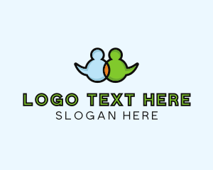 Social - Social Network Communication logo design