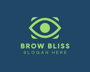 Green Eye Clinic logo design