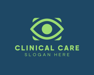 Green Eye Clinic logo design