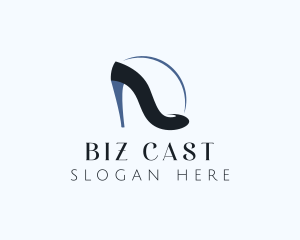 High Heels - Fashion Stiletto Shoe logo design