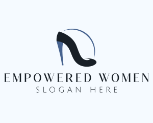 Fashion Stiletto Shoe logo design