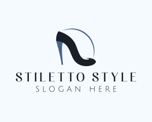 Stiletto - Fashion Stiletto Shoe logo design