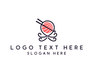 Sushi - Japanese Octopus Sushi logo design