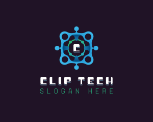 Tech Software App logo design