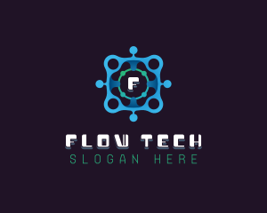 Tech Software App logo design