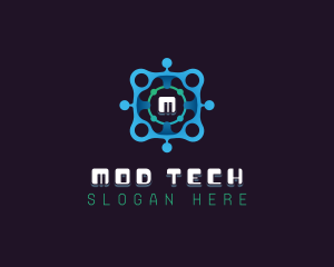 Tech Software App logo design