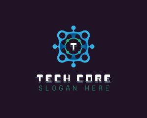 Tech Software App logo design