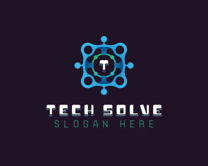 Tech Software App logo design