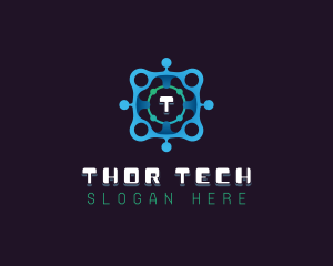 Tech Software App logo design