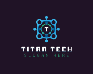 Tech Software App logo design